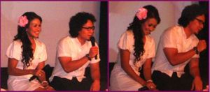 Duet kompak Melanie-Angga