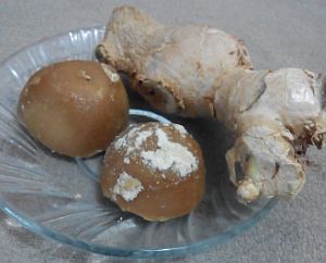 Olah Pisang Jahe-Bahan