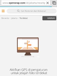 Fitur Mencari Tempat Makan Terdekat