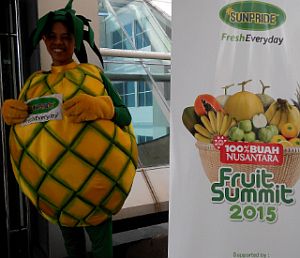 Disambut oleh Manusia-Nanas