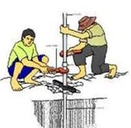 Sumur Bor untuk Mengkonsumsi Air Tanah (sumber: sumurborpakeko.wordpress.com)