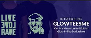Promo Kaos Glow in The Dark