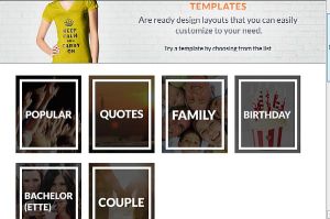 Pilih Templates atau Juga Bisa Berkreasi Sendiri