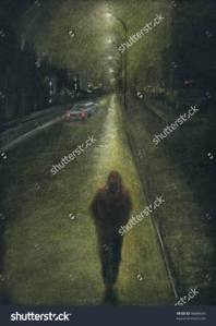 Lone man