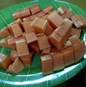 Pepaya cocok untuk bersahur