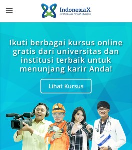 Kursus online buatan dalam negeri bertumbuhan, salah satunya Indonesia X 
