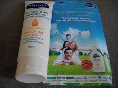 redwin sorbolene mouistiser agar kulit sehat dan lembut