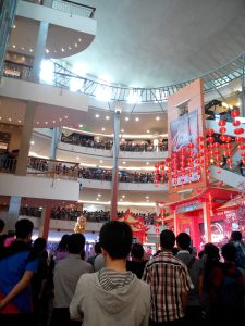 Perayaan Imlek di Mal di Jakarta