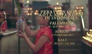 Perayaan Imlek di Berbagai Kota (dok. @PesonaSriwijaya)