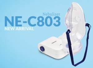 Nebulizer portabel yang ringan dan portabel (dok. Omron Nebulizer)