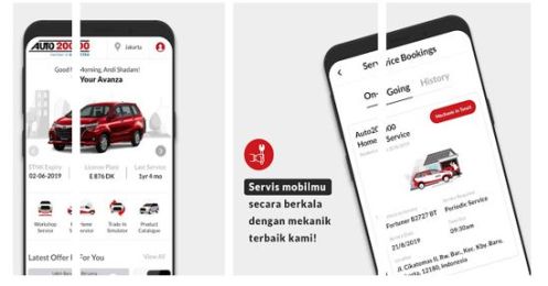 Tinggal gerakkan tangan di gawai di Auto2000 Digiroom untuk menikmati layanan dari Auto2000. (sumber gambar: Auto2000)
