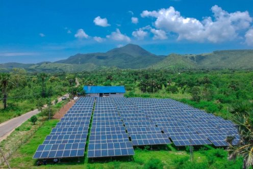 Tenaga matahari paling potensial menjadi sumber energi listrik di Indonesia | sumber gambar: AntaraNews.com
