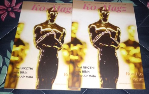 Majalah  pertama KOMiK tentang film (dokpri)