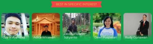 Jadi nominasi best spesific interest di Kompasianival dua kali 