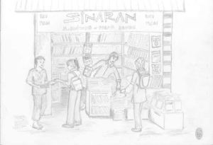 Dewi Puspa dan mbak Tiwi