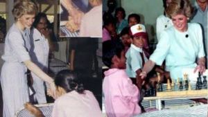 Lady Diana membantu menghilangkan stigma negatif ke penderita kusta (sumber gambar: Mediakom Kemenkes RI) 