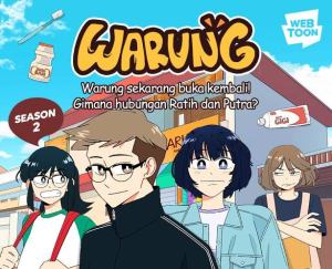 Komik Warung, Keseharian Pemilik Warung dan Problemanya
