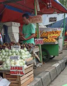 Pedagang buah