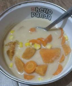 Kolak jagung ubi merah wortel