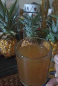 Sari kulit nanas dan jahe